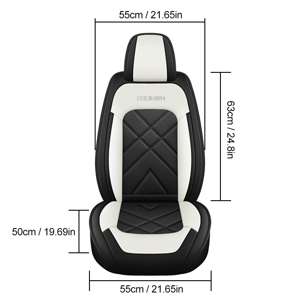 Huse de scaun auto 5D Huse de scaun din piele PU Pernă Covoraș universal de protecție pentru scaune de mașină pentru Sedan SUV Accesorii de interior auto