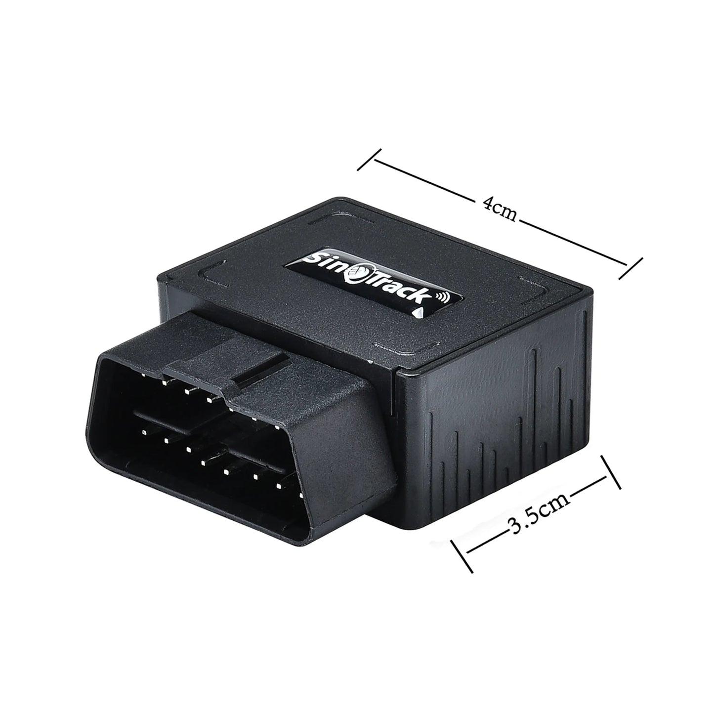 Mini traceur GPS 4G ST-902L avec batterie intégrée, interface OBD II 16 broches pour véhicule avec logiciel de suivi en ligne