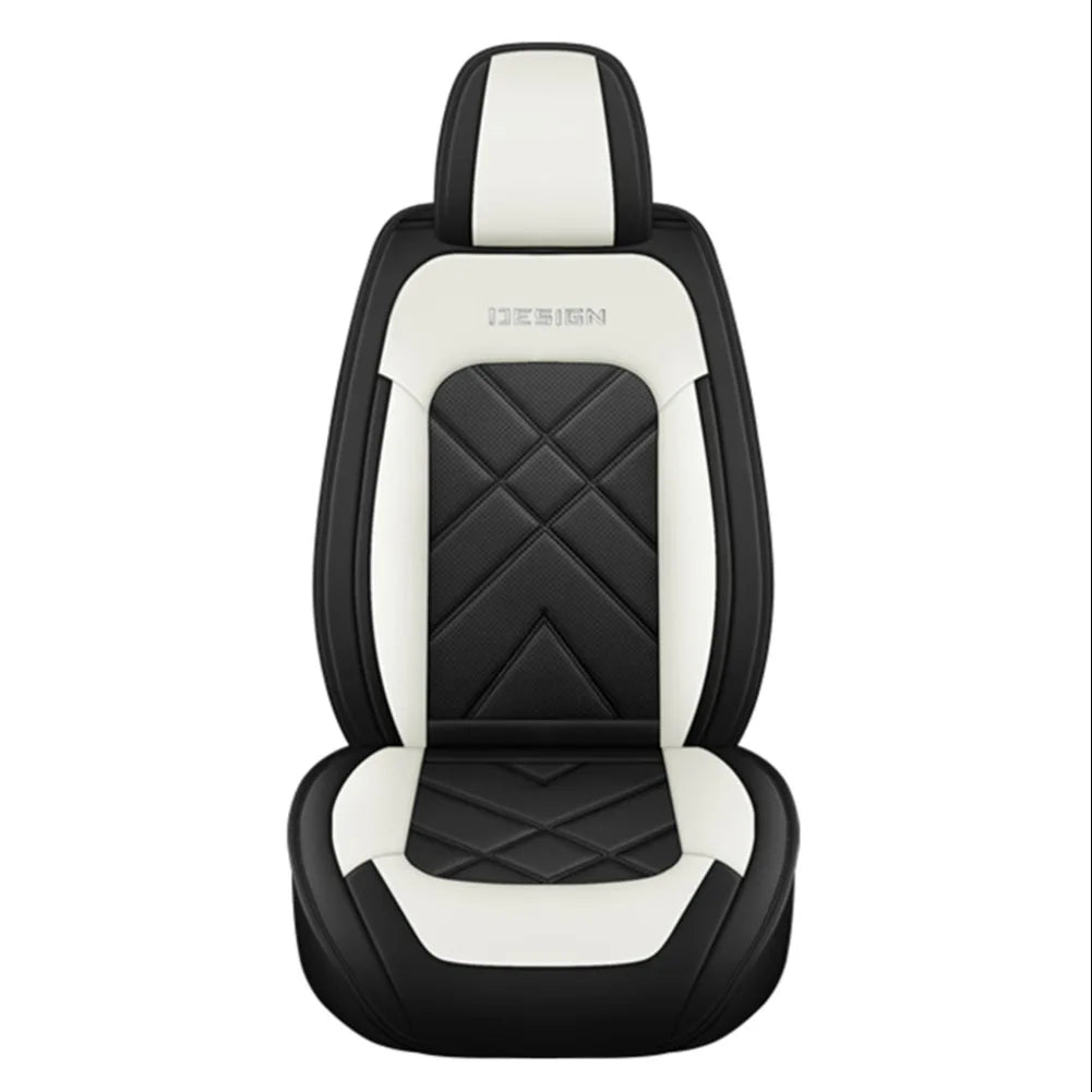 Huse de scaun auto 5D Huse de scaun din piele PU Pernă Covoraș universal de protecție pentru scaune de mașină pentru Sedan SUV Accesorii de interior auto