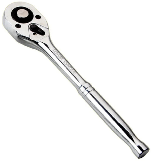 1Pc 72 Teeth Ratchet Wrench Quick Release Socket Spanner CRV Steel Home Repair Hand Tools 1/4" 3/8" or 1/2" Drive