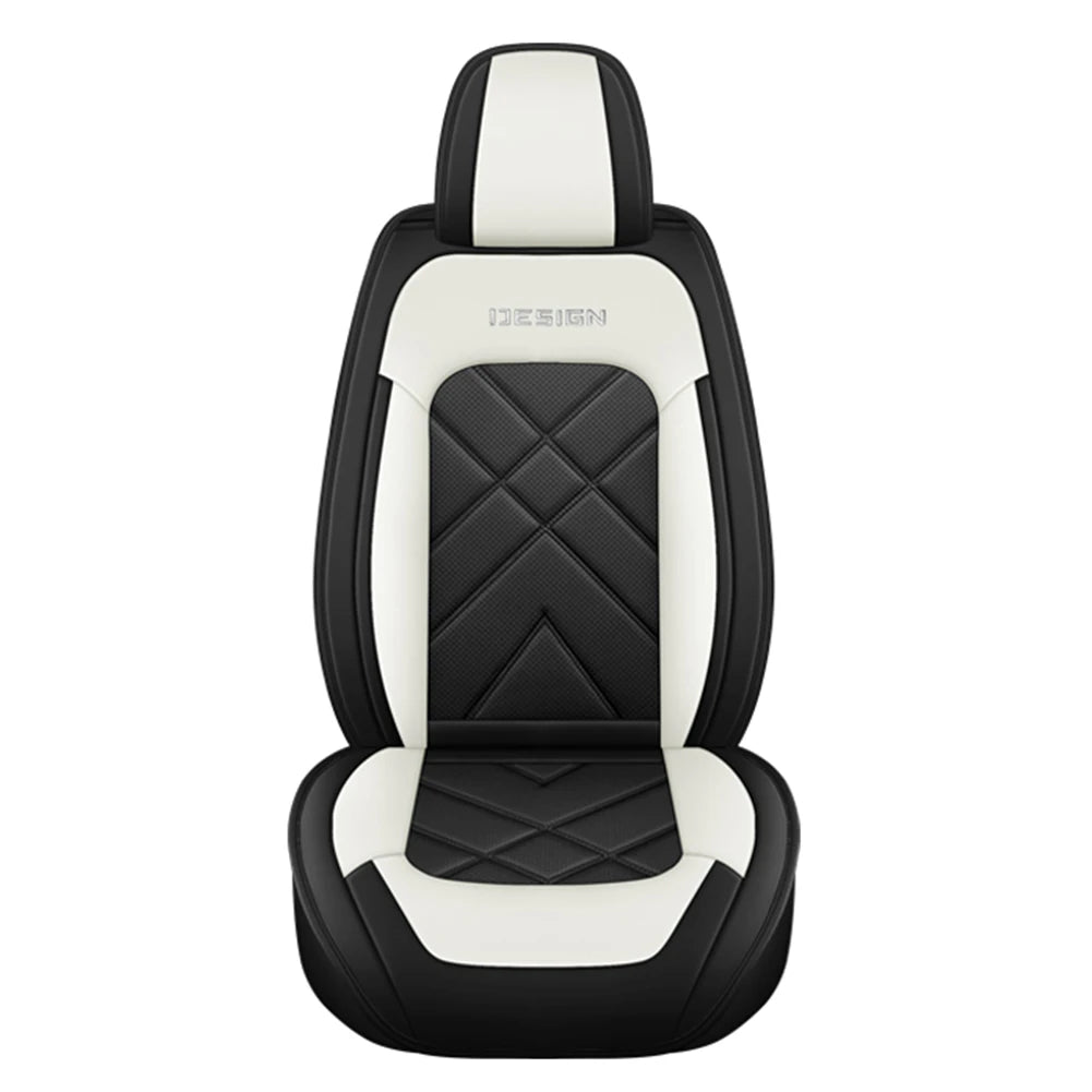 Huse de scaun auto 5D Huse de scaun din piele PU Pernă Covoraș universal de protecție pentru scaune de mașină pentru Sedan SUV Accesorii de interior auto