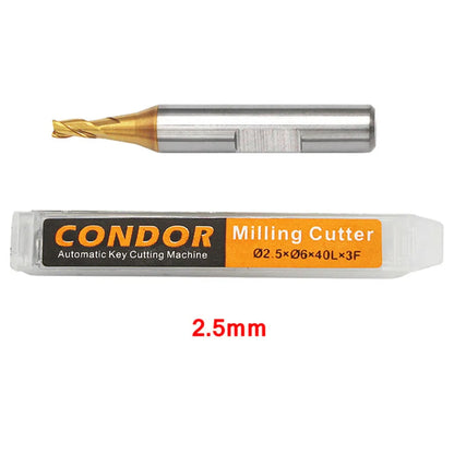 3/5 buc Xhorse CONDOR XC MINI Plus Dolphin XP-005 XP005L XP-007 Mașină de tăiat cheie Sondă de freza 1.0mm 1.5mm 2.0mm 2.5mm