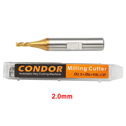 3/5 buc Xhorse CONDOR XC MINI Plus Dolphin XP-005 XP005L XP-007 Mașină de tăiat cheie Sondă de freza 1.0mm 1.5mm 2.0mm 2.5mm