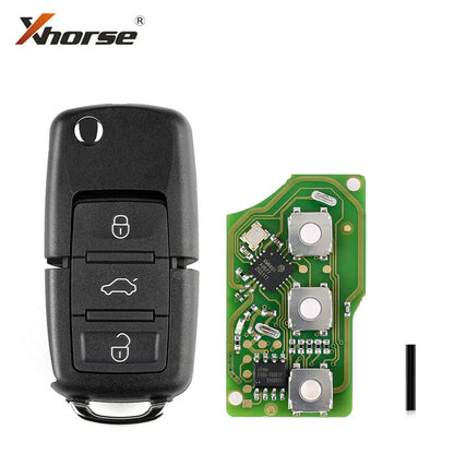 Xhorse XKB501EN Universal Wire Remote Key B5 Type With 3 Buttons Work with VVDI Key Tool 5Pcs/Lot