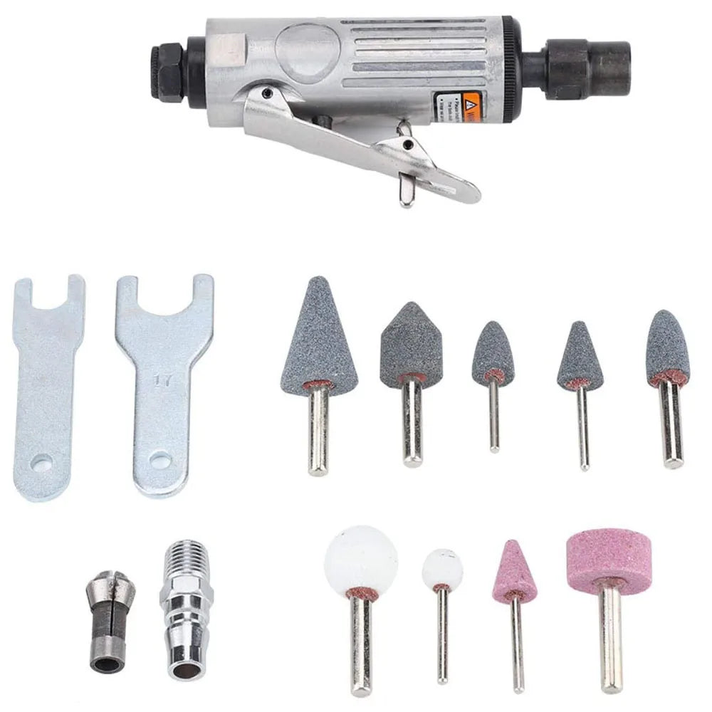 High-Speed Air Micro Die Grinder Kits Mini Pencil Polishing Engraving Grinding Cutting Pneumatic Tools