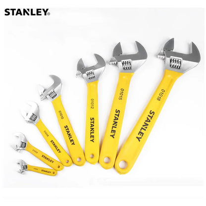 Stanley american brand nut adjustable wrench universal mini small big spanner wrench adjustable head jaw repair tool wrench car