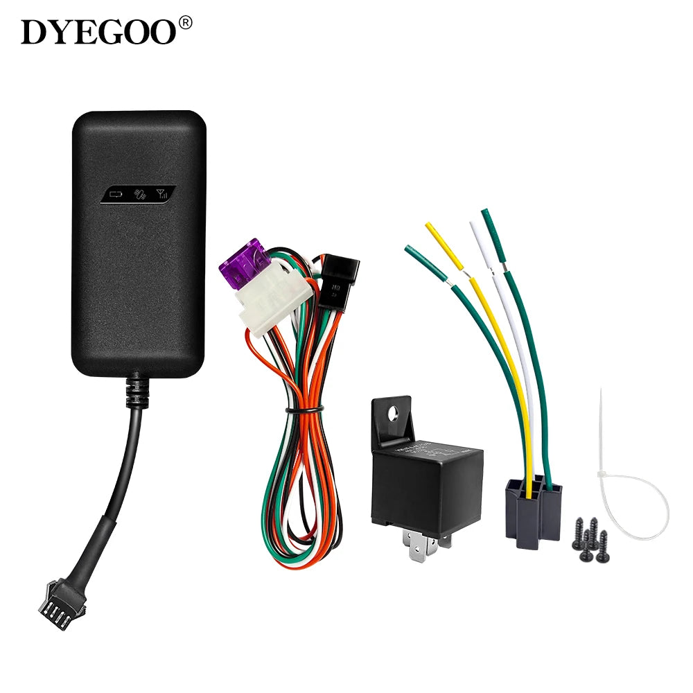 DYEGOO GPS TRACKER GT02A GT02D GT02N Traqueur GPS de véhicule garanti à 100%, traqueur GPS 4G, traqueur de voiture Android, alarme pour moto