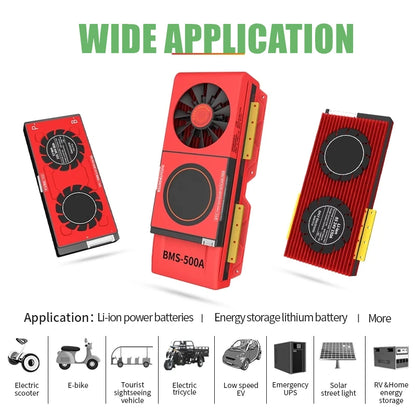 Lifepo4 BMS Poland Stock DALY 4S 12V BMS Smart Lifepo4 Battery 200A 250A With Balance Bluetooth Uart For Solar