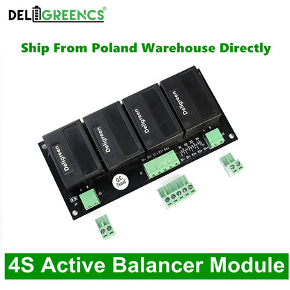 Poland 4S12V Lithium Battery Equalizer Active Battery Balancer BMS for LiFePO4 LTO LiNCM 18650 Solar Power EV RV Car Boat