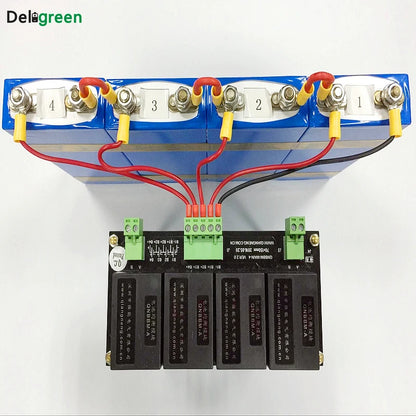 QNBBM 4S 12V Active Battery Equalizer Balancer BMS for LiFePO4,LiPO,LTO,NCM,LiMN 18650 DIY Battery Pack