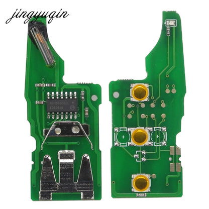 jingyuqin 5K0837202AD/202Q cheie de mașină cu telecomandă 434Mhz pentru VW VOLKSWAGEN Caddy Eos Golf Jetta Polo Scirocco Tiguan ID48 Chip fob