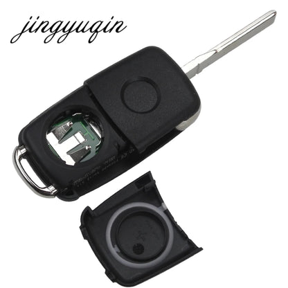 jingyuqin 5K0837202AD/202Q cheie de mașină cu telecomandă 434Mhz pentru VW VOLKSWAGEN Caddy Eos Golf Jetta Polo Scirocco Tiguan ID48 Chip fob