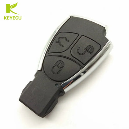 KEYECU 3Button Modified Smart Remote Key Shell Case Fob for Mercedes-Benz CLS C E S