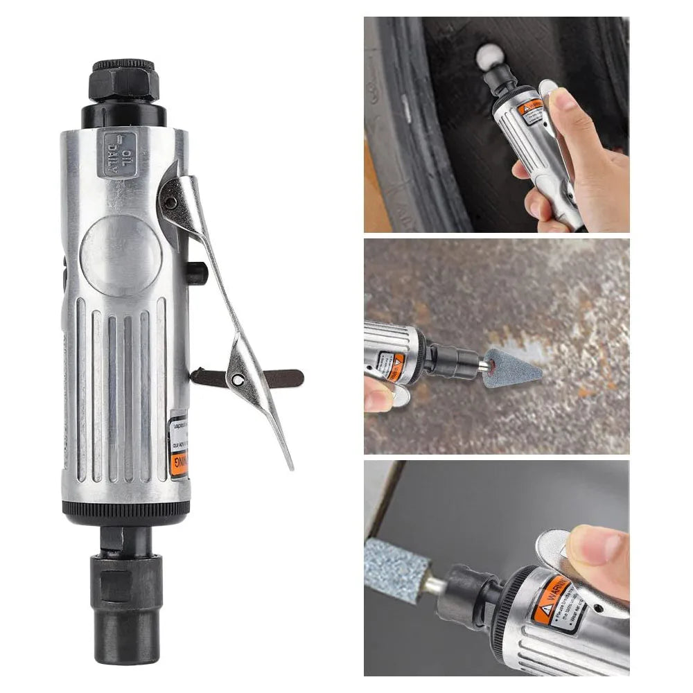 High-Speed Air Micro Die Grinder Kits Mini Pencil Polishing Engraving Grinding Cutting Pneumatic Tools