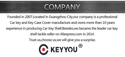 KEYYOU Keyless Entry Car Remote Key Fob 433MHz For Fiat 500L MPV Punto Ducato Qubo 2010-2017 DelphiBSI PCF7946 Chip 3 Buttons