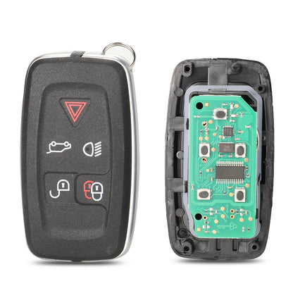 jingyuqin 315Mhz / 433Mhz 5Buttons Remote key Fob For Land Rover LR4 Range Rover Evoque Sport KOBJTF10A Control Key