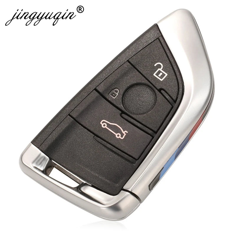 jingyuqin Smart 3/4 Button 315 /433 /868MHZ ID49 pcf7945 Remote Key Keyless Entry fob for BMW F FEM CAS4 5 7 Series X5 X6 2014+