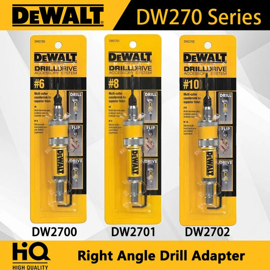 DEWALT 2 în 1 Burghiu Flip Drive Unitate completă 6mm 8mm 10mm #6 #8 #10 Burghie pentru lemn pentru frecare Seria DW270