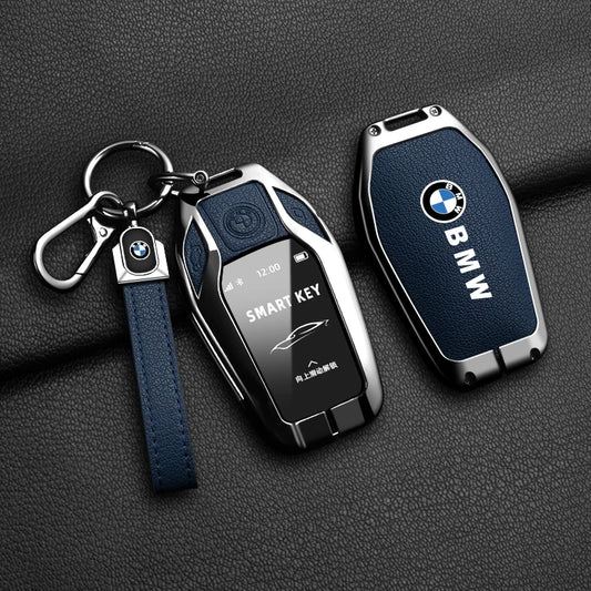 Car Key Case Cover Shell For BMW 5 7 Series G11 G12 G30 G31 G32 I8 I12 I15 G01 G02 G05 G07 X3 X4 X5 X7 Auto Keychain Accessories