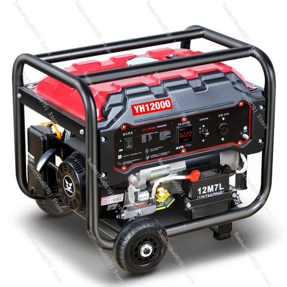 Gasoline generator 220V household small single three-phase 380 volts dual voltage 5KW6/8/10 kW frequency conversion outdoor