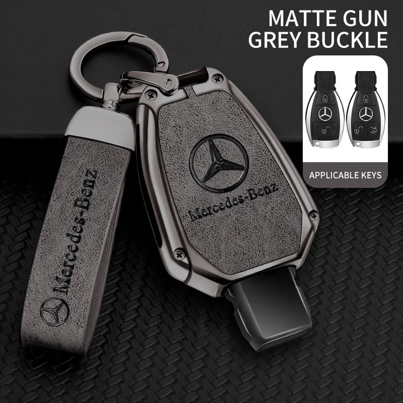 Car Key Case Fob Cover for Mercedes Benz A B C E Class GLS GLA GLK GLC CLS CLA SLK W203 W204 W205 W212 W463 W176 C180 GLK300 AMG