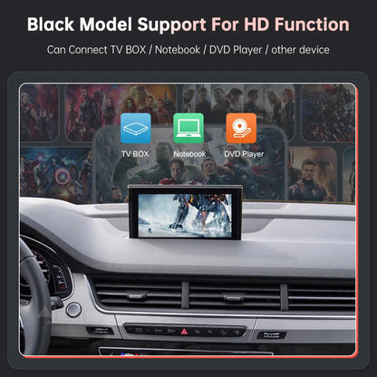 Road Top Wireless CarPlay Android Auto for Audi Q7 2016-2019 with Mirror Link AirPlay Reverse Camera Car Play Functions