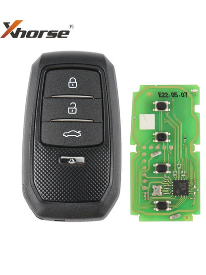 Global Xhorse vvdi Key Tool XSTO01EN Universal VVDI XM38 Smart Key Fob for Toyota 4D 8A 4A Chip Support 312 314 315 434 Generate