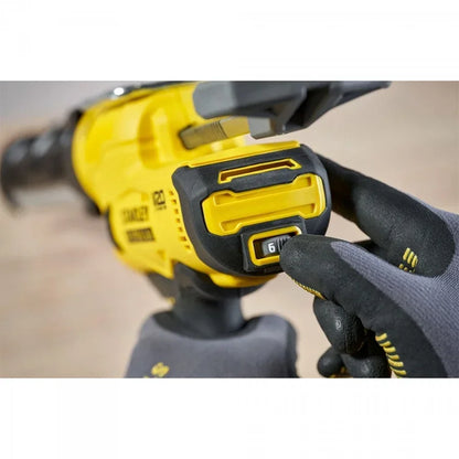 STANLEY SFMCE600B 18V FATMAX Cordless Lithium Electric Glue Gun 6 Speed Caulk Gun Doors and Windows Mounting (Tool Only)