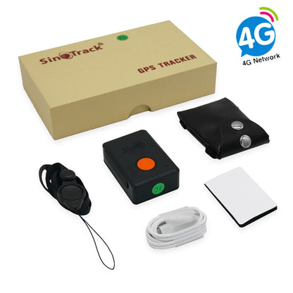 SinoTrack 2G/4G GPS Tracker Mini batterie intégrée étanche ST-904L pour enfants voiture personnelle appareil pour animaux de compagnie avec application de suivi gratuite