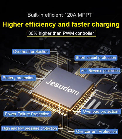 4KW 6KW Hybrid Inverters Solar Panels Starting Voltage 60VDC MPPT 230VAC Pure Sine Wave Output for Home Solar System with WIFI