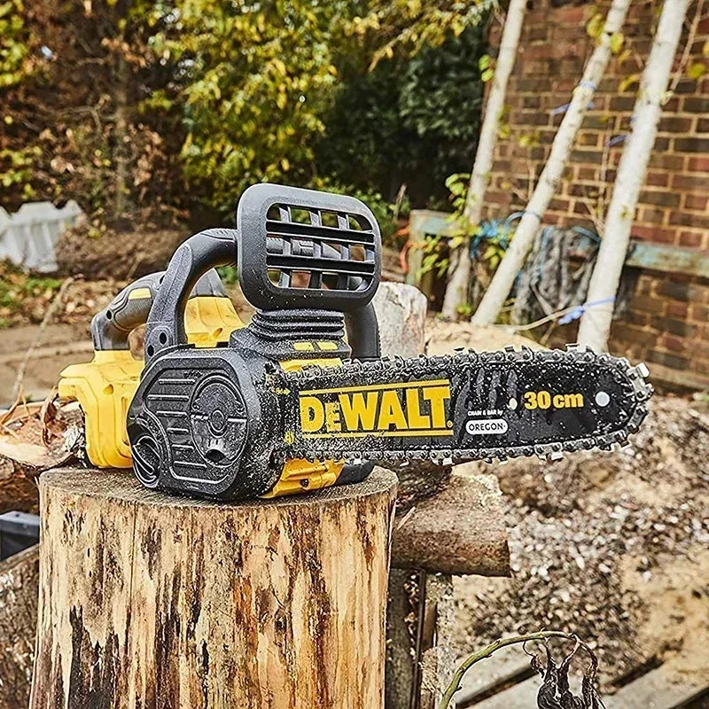 DEWALT DCM565N 20V Fierăstrău fără perii cu lanț, corp, mașină de tăiat lemn, ferăstraie electrice pentru tăiere, scule electrice de grădină DCM565