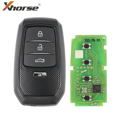 Global Xhorse vvdi Key Tool XSTO01EN Universal VVDI XM38 Smart Key Fob for Toyota 4D 8A 4A Chip Support 312 314 315 434 Generate