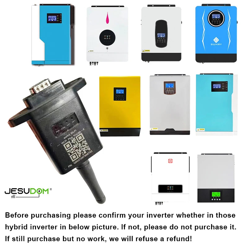 Wifi for VM II-PLUS MPPT Solar Hybrid Inverter RS485 Connected