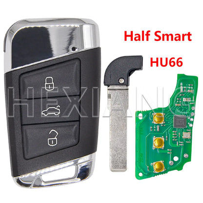 HE Modified MQB48Chip 315/433MHz Car Remote Key No Support VVDI Tool For Volkswagen VW Golf 7 Polo Tiguan Touran MK7 Seat Skoda