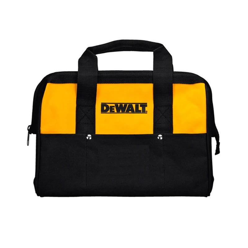 DEWALT 13" Mini Geantă de scule pentru antreprenori pentru sarcini grele Geanta pentru scule electrice din pânză din nailon Trusă de instrumente originală 34*23*20cm