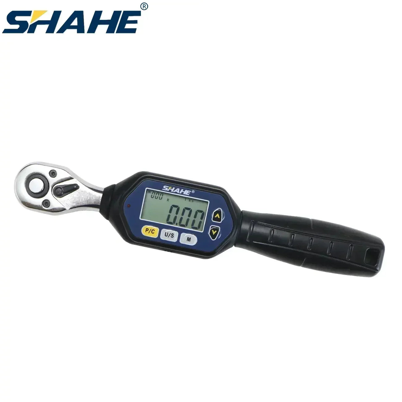 Shahe 1/4'' 3/8'' 1/2'' Mini Torque Wrench Bidirectional Ratchet Head Adjustable Torque Wrench Digital