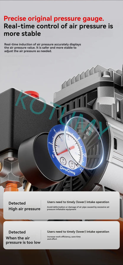 Industrial 2580r/min Air Compressor Household Portable High-pressure Spray Painting Air Pump Air Compressor