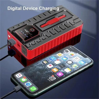 49800mAh Portable Car jump Starter Power Bank Car Battery Booster charging start service for 6.0L gasinine Vehicle gold 4.0L