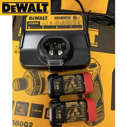 DEWALT DCF680G2 Șurubelniță fără fir 8V MAX* Set de șurubelnițe giroscopice Mâner Unelte electrice cu impact fără fir reîncărcabile