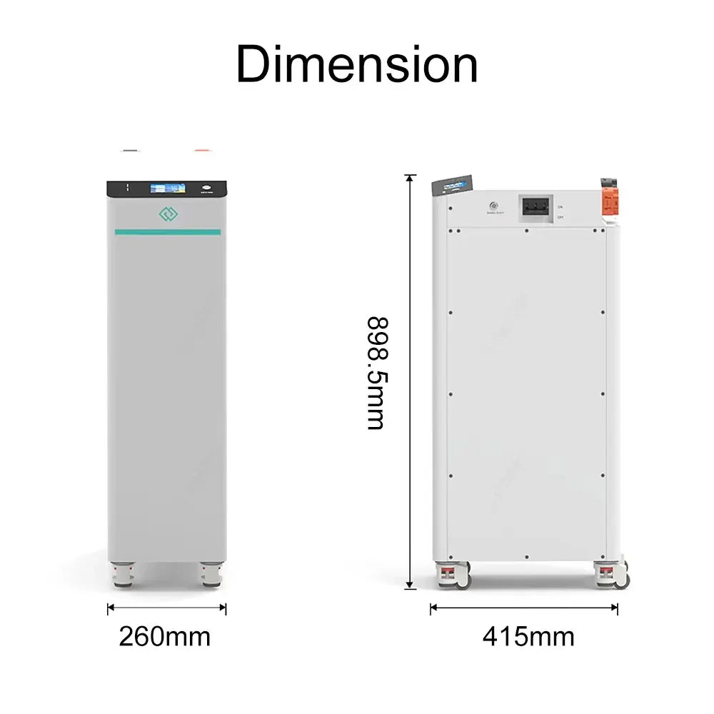 Poland Stock V4 Seplos 14.5KWH Lifepo4 Battery Kits  EVE280K Grade A+ With 10A Active Balancer Home Solar CAN RS485 Free To EU