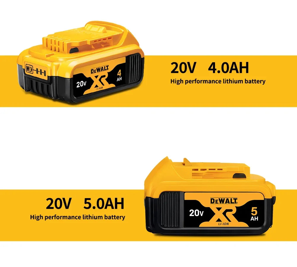 Genuine Dewalt battery, power tool battery, DCB200MAX, DCB606, DCB205, DCB206, DCB209, DCB182, 20V, 60V, 5000mAh