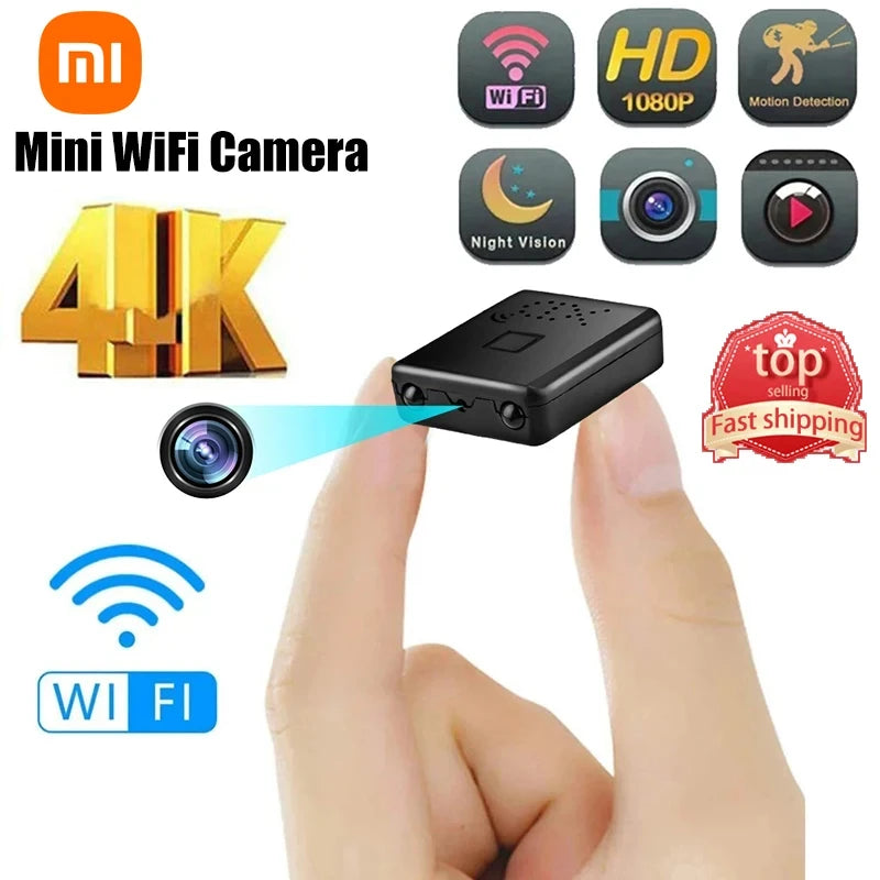 Xiaomi Mini Cameră WiFi XD Pro Full HD 4K 5G Viziune de noapte Telecomanda Securitate Monitorizare Protecție acasă Înregistrare video rezistentă la apă