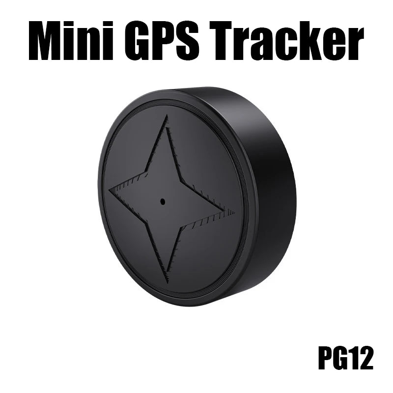 PG 12 Mini localizator GPS portabil Tracker în timp real GPS auto Tracker vehicul antifurt pentru mașini GPS portabil prin satelit