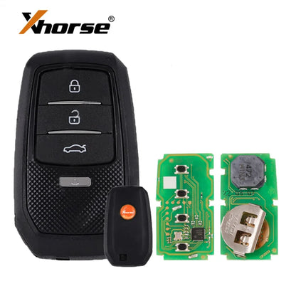 Global Xhorse vvdi Key Tool XSTO01EN Universal VVDI XM38 Smart Key Fob for Toyota 4D 8A 4A Chip Support 312 314 315 434 Generate