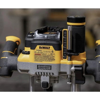 DEWALT DCW620 20V MAX XR 2-1/4 Peak HP Plunge Router Cordless Router ANTI-ROTATION Woodworking Router Dewalt Power Tools DCW620B