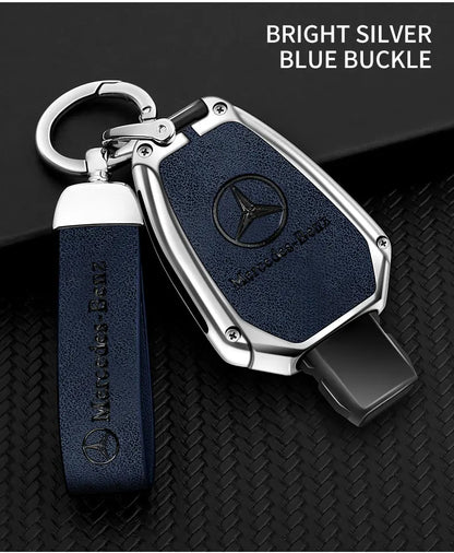 Car Key Case Fob Cover for Mercedes Benz A B C E Class GLS GLA GLK GLC CLS CLA SLK W203 W204 W205 W212 W463 W176 C180 GLK300 AMG