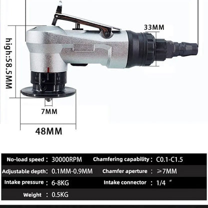 Professional Mini Pneumatic Air Chamfering Machine Wholesale Pneumatic Chamfer For Metal Steel Aluminum PVC Wood