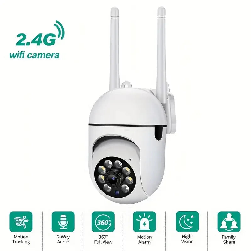 YI IOT APP 1080P HD Wireless Security WIFI Camera  AI Powered Human Tracking, Motion Detection Alarm Push, Video Monitoring