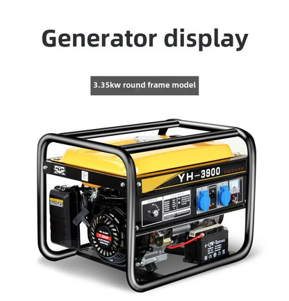 Gasoline generator 220V household small single three-phase 380 volts dual voltage 5KW6/8/10 kW frequency conversion outdoor