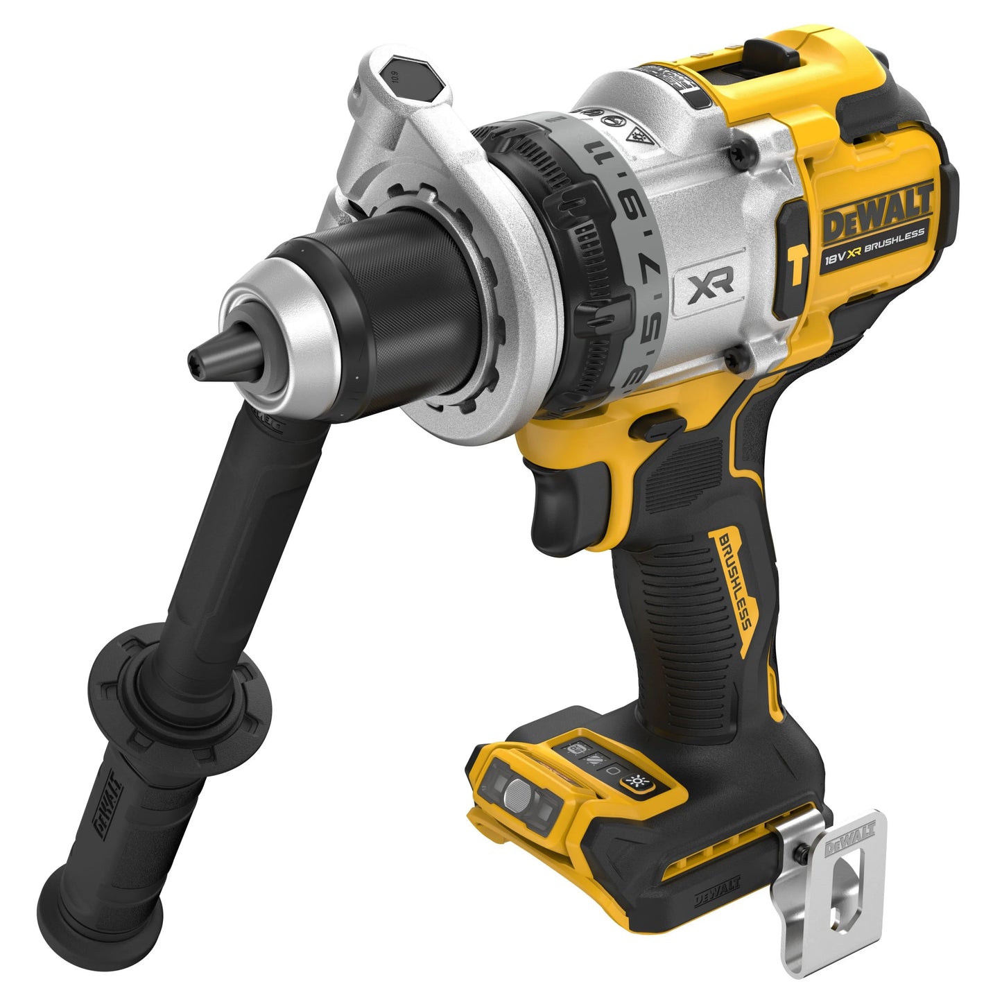 DEWALT DCD1007 20V MAX Brushless 1/2 in. 3-Speed Hammer Drill ANTI-ROTATION Cordless Electric Hammer Dewalt Power Tools DCD1007B